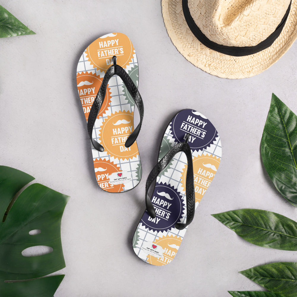 Cool Dad's Beach-Ready Flip Flops