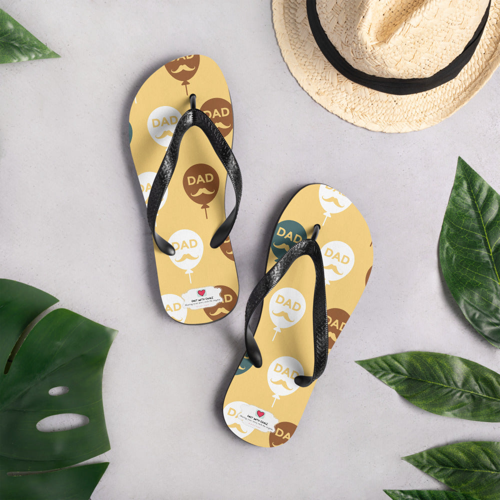 Cool Dad's Beach-Ready Flip Flops