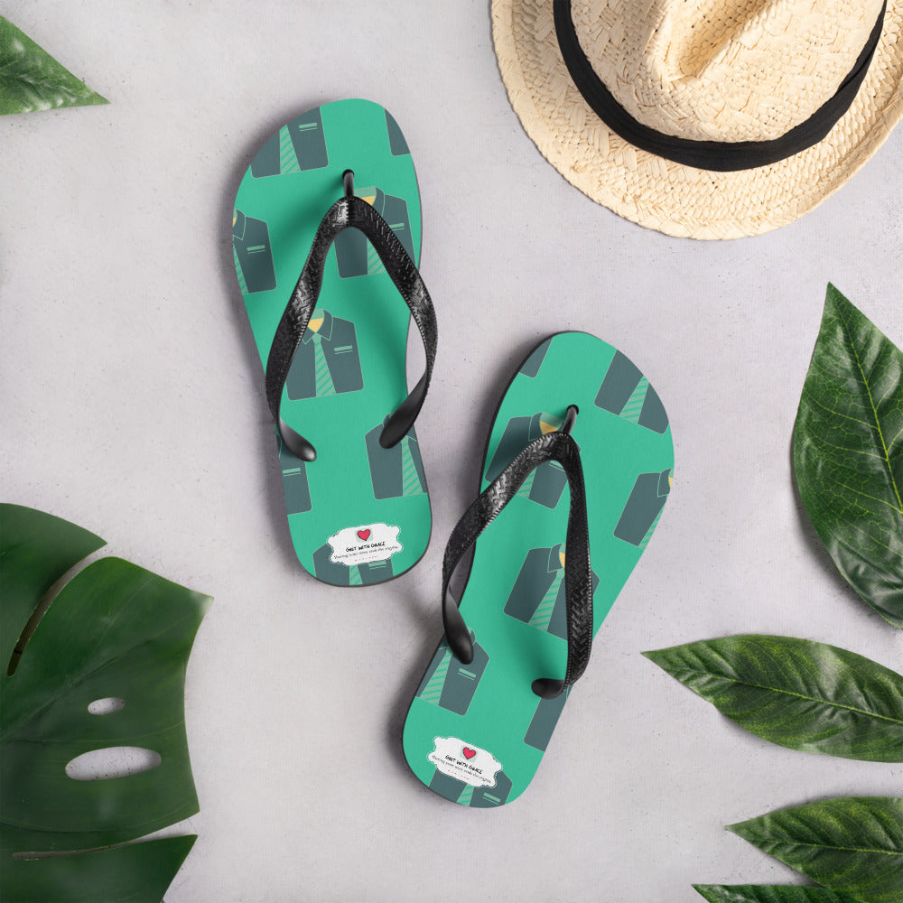 Cool Dad's Beach-Ready Flip Flops