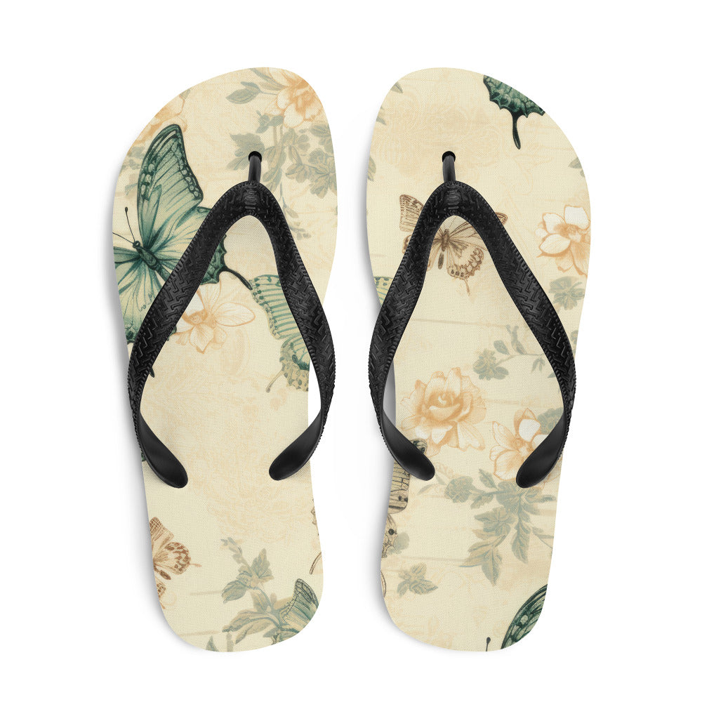 Butterfly Lover's Comfortable Yet Stylish Beach Flip Flops