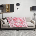 Floral Lover's Botanical Throw Blanket