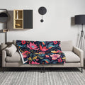 Floral Lover's Botanical Throw Blanket