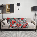Floral Lover's Botanical Throw Blanket