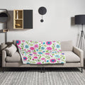 Floral Lover's Botanical Throw Blanket