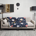 Floral Lover's Botanical Throw Blanket