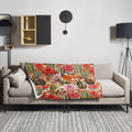 Floral Lover's Botanical Throw Blanket