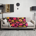 Floral Lover's Botanical Throw Blanket