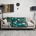 Floral Lover's Botanical Throw Blanket