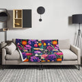 Floral Lover's Botanical Throw Blanket