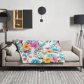 Floral Lover's Botanical Throw Blanket