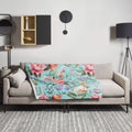 Floral Lover's Botanical Throw Blanket