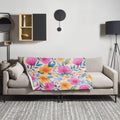 Floral Lover's Botanical Throw Blanket