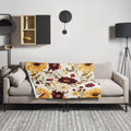 Floral Lover's Botanical Throw Blanket