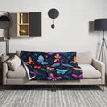 Butterfly Lover's Cozy Throw Blanket