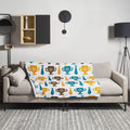 Cool Dad's Cozy Throw Blanket