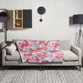 Army Enthusiast Camouflage Fleece Throw Blanket