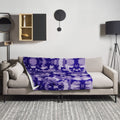 Army Enthusiast Camouflage Fleece Throw Blanket