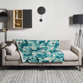 Army Enthusiast Camouflage Fleece Throw Blanket