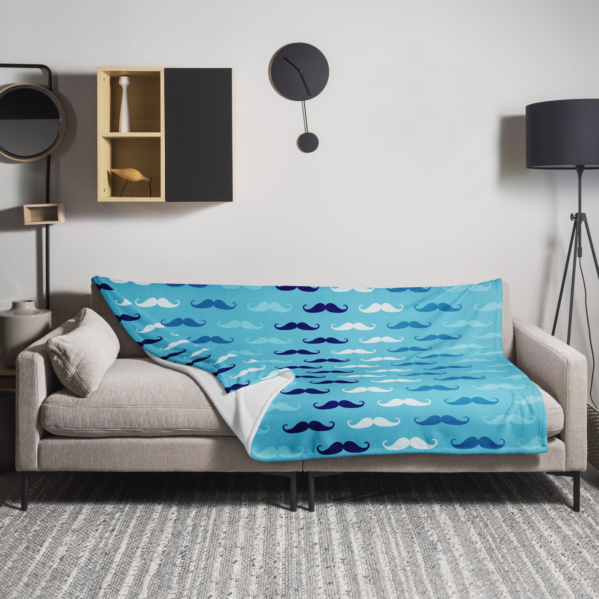 Cool Dad's Cozy Throw Blanket