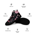 Floral Lover's Women's Botanical Style High Top Sneakers