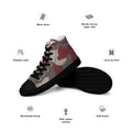 Army Enthusiast Women's High-Top Camouflage Sneakers