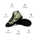 Army Enthusiast Women's High-Top Camouflage Sneakers