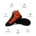 Army Enthusiast Women's High-Top Camouflage Sneakers