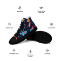 Butterfly Lover's Stylish Yet Durable Women's High Top Sneakers
